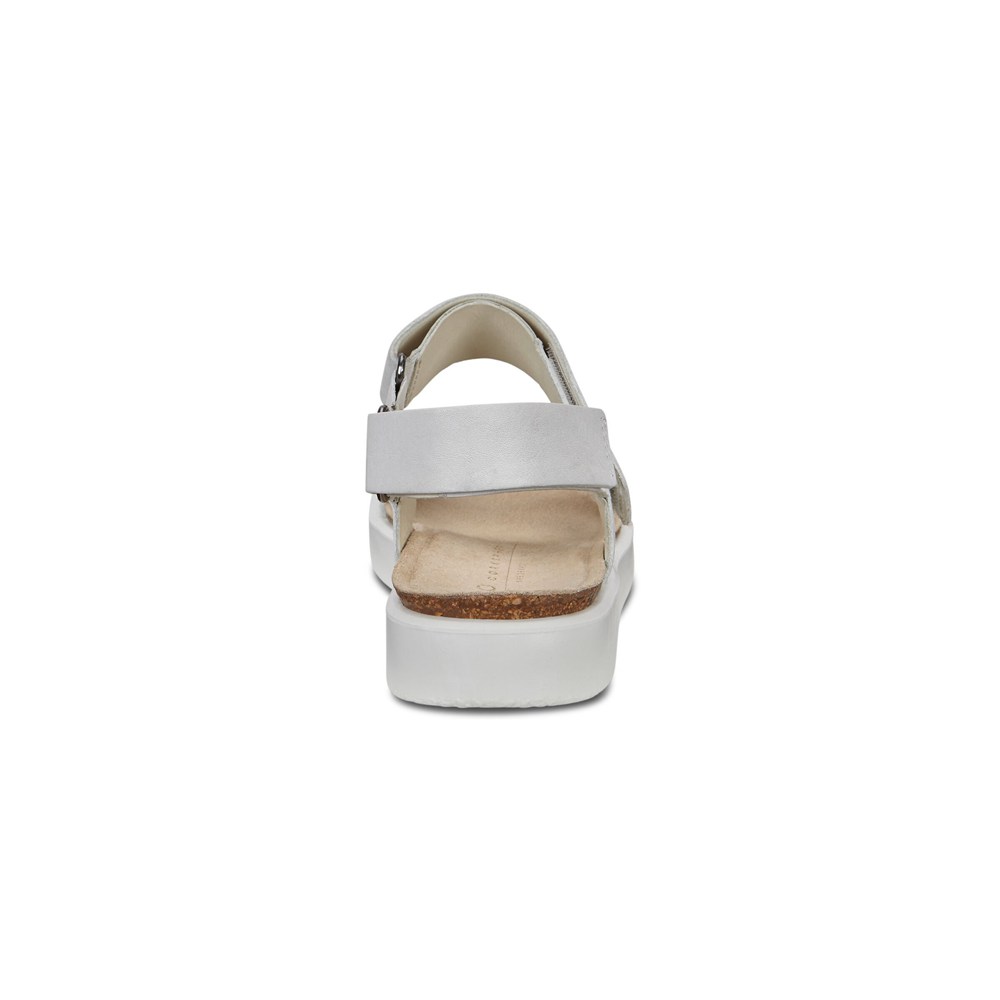 Womens Sandals - ECCO Corksphere - White - 1726QHINS